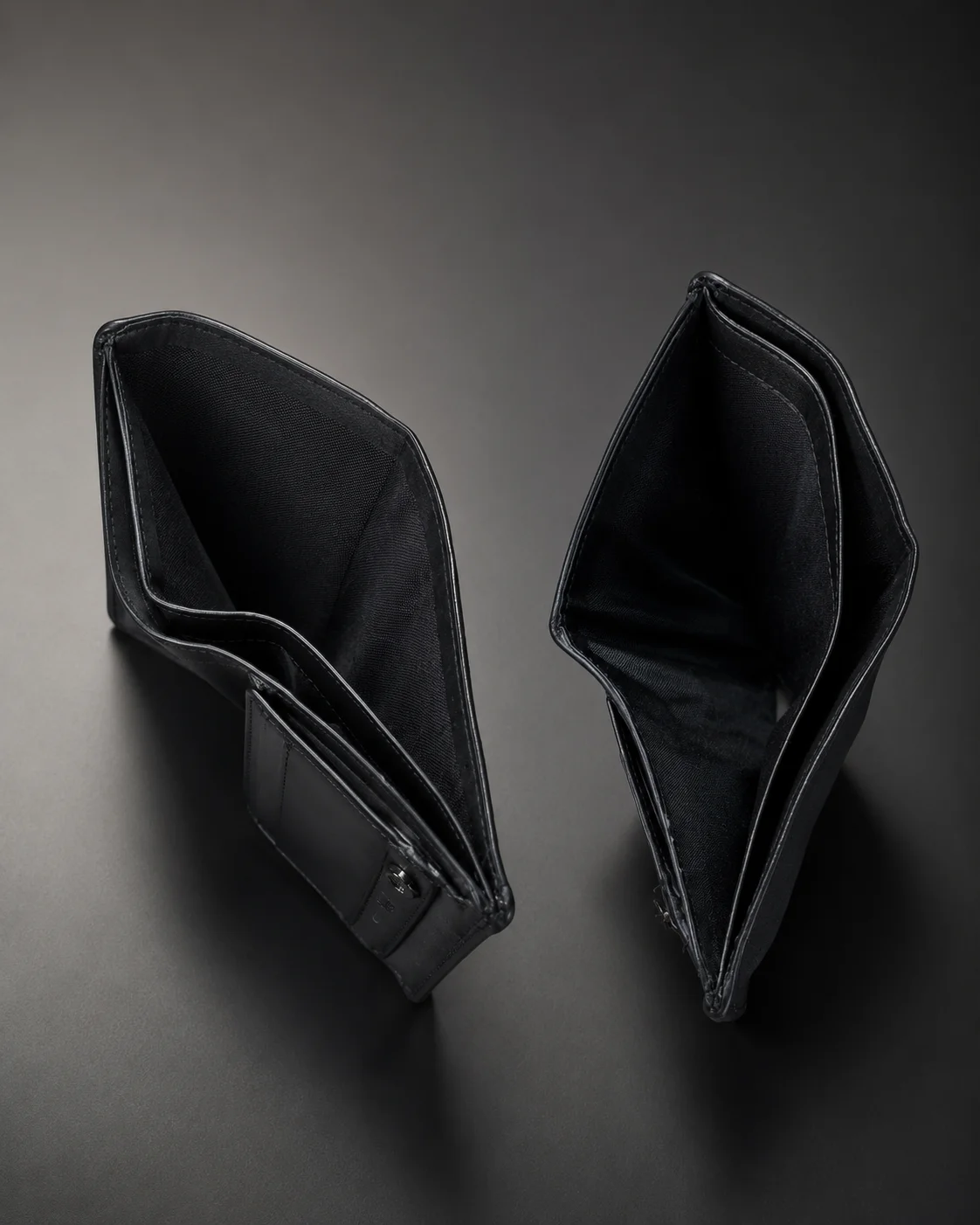 Premium Long Leather Wallet & Motorcycle Document Holder